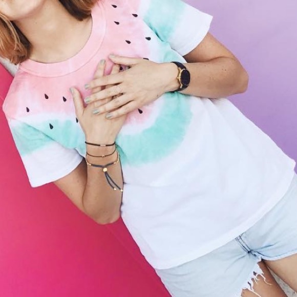 Watermelon Urban Outfitters fun Tshirt womens size S - Picture 1 of 4